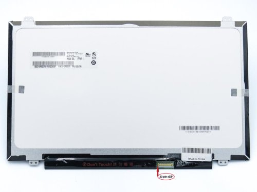 Матриця AUO B140HAN02.4 14.0" Slim eDP 30pin IPS FHD 1920×1080 320mm матова, вушка верх/низ