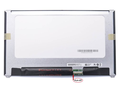 Матриця 14.0" Slim eDP 320мм FHD 1920×1080 IPS, 40pin, тачскрін, матова AUO B140HAK02.2
