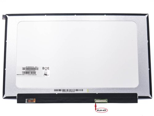 Матриця 15.6″ Slim eDP тачскрін 1366×768 40pin 350mm без кріплень BOE NT156WHM-T03 глянцева