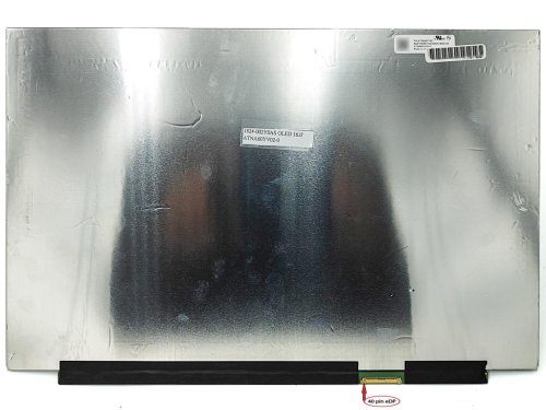 Глянцева OLED-матриця Samsung 16.0" 4K 3840×2160, 40pin, ATNA60YV02-0, 385 кд/м², 100000:1, 100% DCI-P3