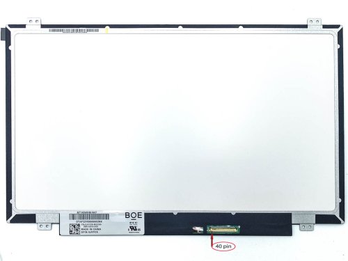 Матриця BOE 14.0" Slim NT140WHM-N47 1366×768 40Pin вушка верх/низ глянцева New