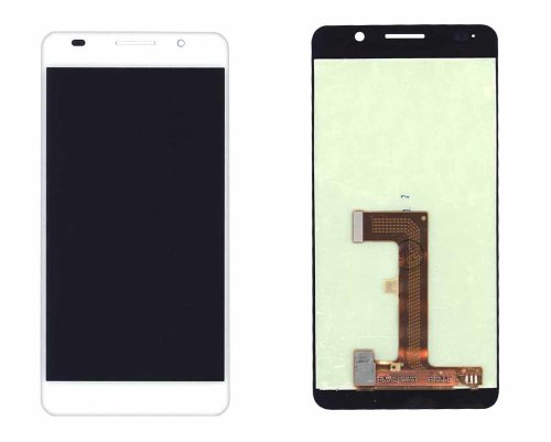 Дисплейний модуль з тачскріном для Huawei Honor 6 H60-L02, білий
