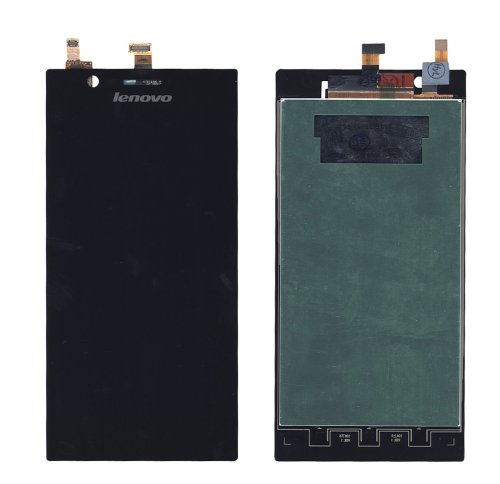 Дисплей з тачскріном (модуль) для Lenovo K900, чорний