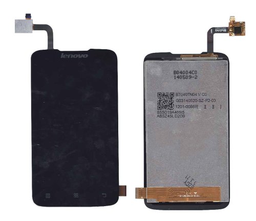 Дисплейний модуль (екран+тачскрін) для Lenovo A316i, чорний