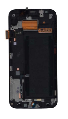 Дисплей+тачскрін (модуль) з рамкою Samsung Galaxy S6 Edge SM-G925F, білий