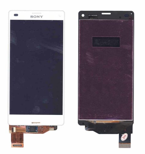 Тачскрін-матриця (модуль) для Sony Xperia Z3 D5803 Compact, біла