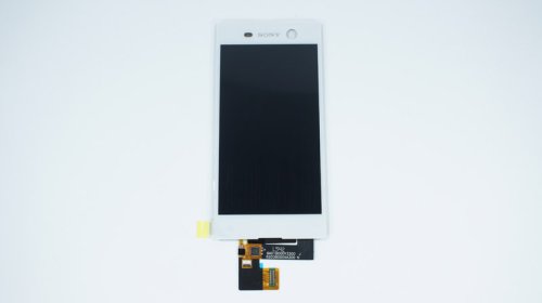 Дисплей Sony Xperia M5 Dual E5603/E5606/E5633/E5653 білий з тачскрином, без рамки