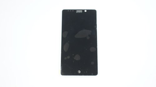 Дисплей Sony Xperia T LT30i чорний з тачскріном у зборі, без рамки