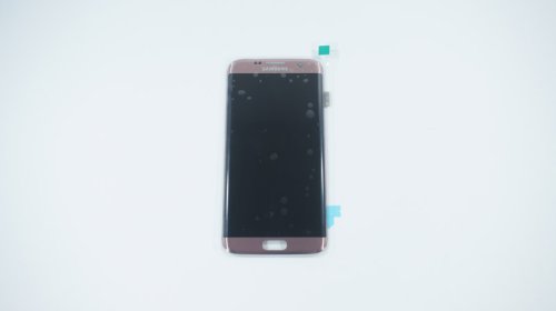 Дисплей з тачскріном Samsung Galaxy S7 Edge SM-G935, без рамки, Pink/Gold, Original PRC