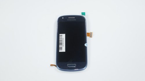 Дисплей з тачскріном і рамкою для Samsung Galaxy S3 Mini Neo GT-I8200, синій