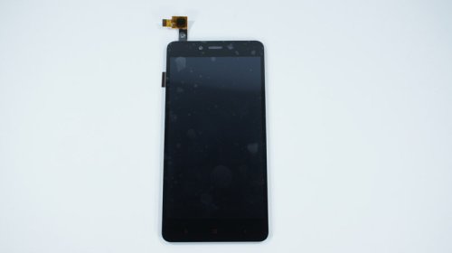 Дисплей Xiaomi Redmi Note 2 чорний у зборі з тачскріном, без рамки