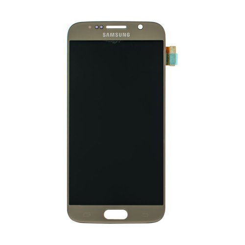 Дисплей OLED з тачскріном Samsung Galaxy S6 SS, SM-G920 Gold, без рамки