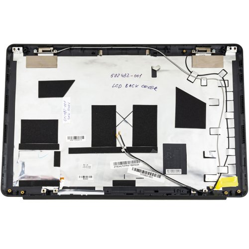 Б/В верхня кришка ноутбука HP DV6-2028es, чорна