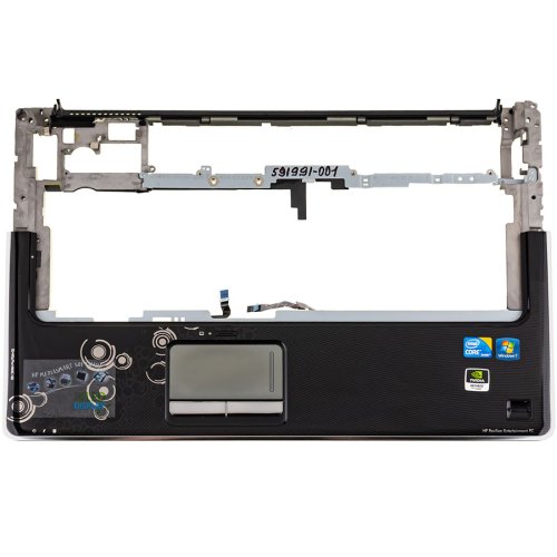 Верхня частина корпусу ноутбука HP Pavilion DV7-2080EL, чорна