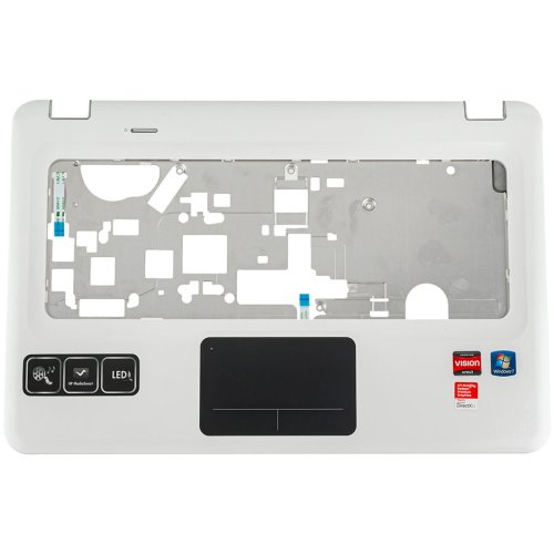 Верхня частина корпуса ноутбука HP Pavilion DV6-3000 без клавіатури, біла