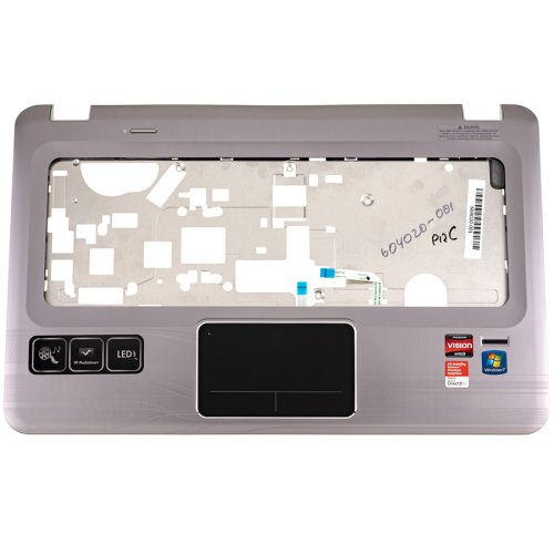 Кришка верхня Б/В для ноутбука HP DV6 3000 series, срібляста