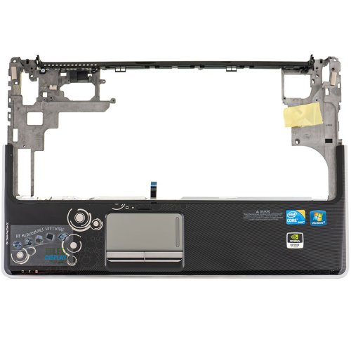 Б/У верхня кришка ноутбука HP Dv6-2028es, срібляста