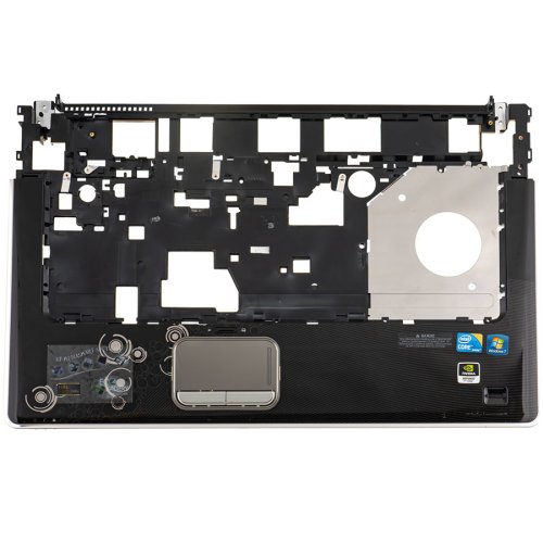 Б/У верхня кришка ноутбука HP Pavilion dv7-3110er series, чорна