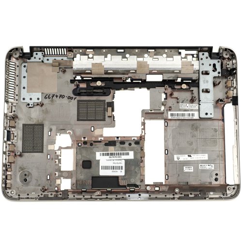 Б/в нижня частина корпусу для ноутбука HP DV6-6C, чорна