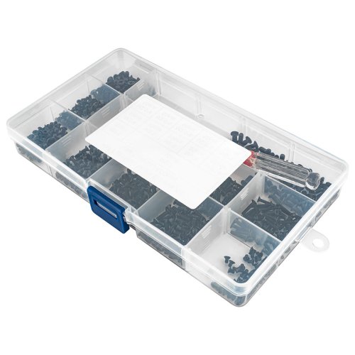 Набір гвинтів для ноутбука 12 видів по 50 шт (M2, M2.5) + викрутка