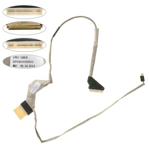 Шлейф матриці для ноутбука Toshiba A500/A505/A505D LED з роз’ємом камери DC02000UG00