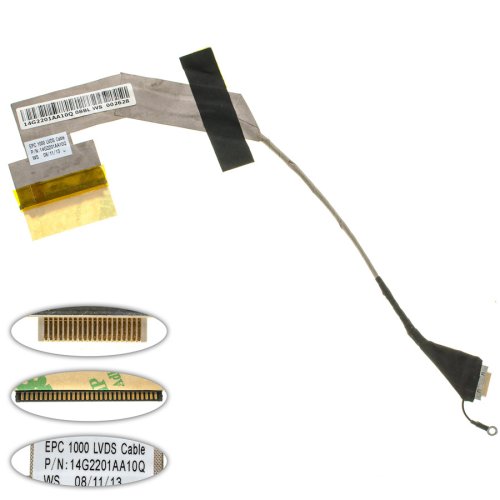 Шлейф матриці для ноутбука ASUS Eee PC 901, 1000 series, LED (14G2201AA10Q)