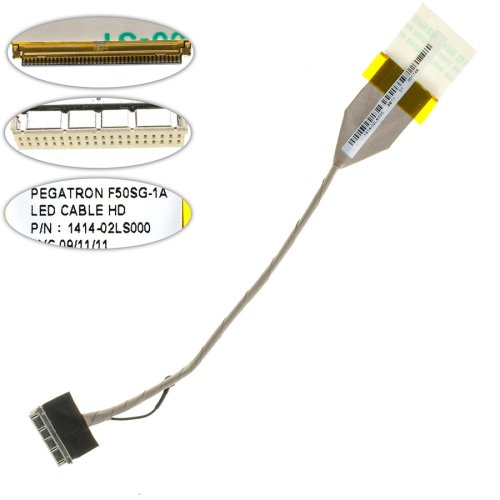 LED-шлейф матриці для ноутбука ASUS F50/F55/X61S, DC02000L000