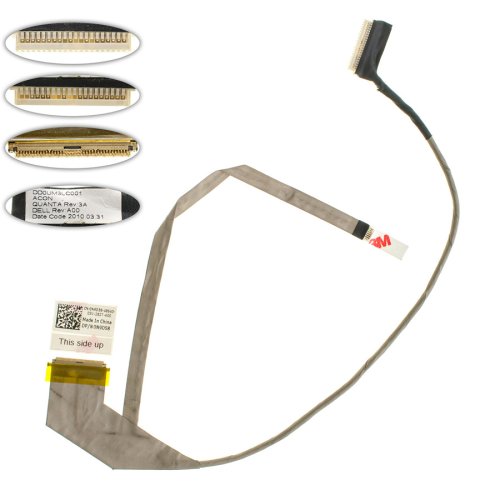 Шлейф матриці для ноутбука DELL Vostro 1464 LED з роз’ємом під камеру DDOUM3LC001