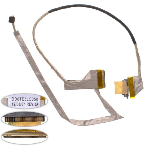 Шлейф матриці для ноутбука Toshiba L700/L740/L745 LED з роз’ємом камери DD0TE5LC050