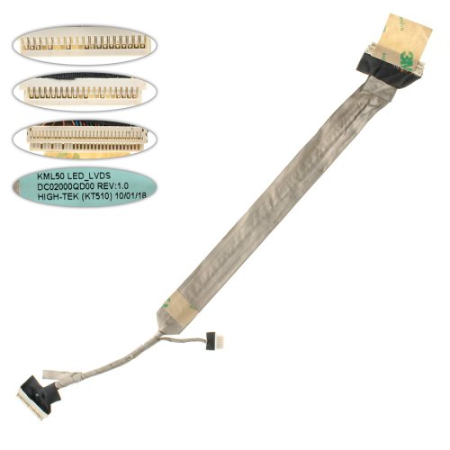 Шлейф матриці для ноутбука Dell Vostro 1520, CCFL, DC02000QC00