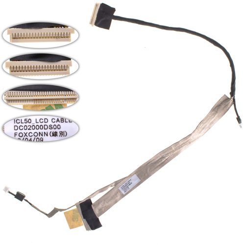 Шлейф матриці ноутбука Acer 5220/5315/5520/5715/5720, CCFL, розʼєм камери DC02000DS00