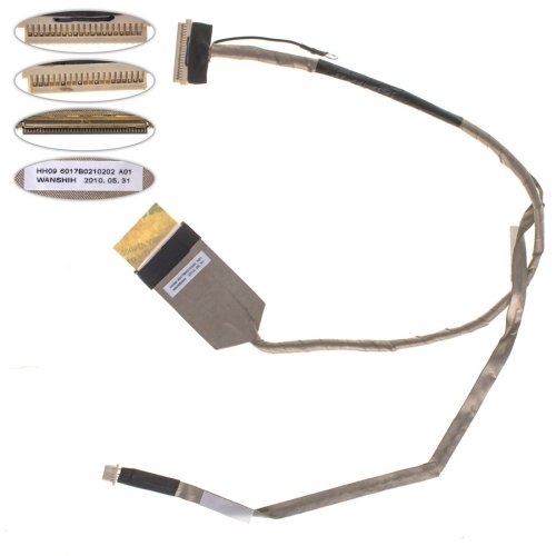 Шлейф матриці для ноутбука HP 4310s, 4311s LED з роз’ємом під камеру 6017B0210202
