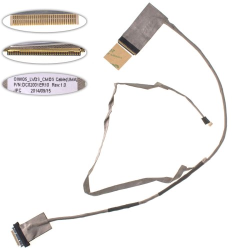 Шлейф матриці Lenovo G480, G485 LED з роз’ємом камери (MB: UMA) DC02001ER10