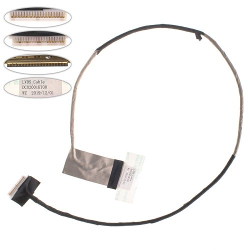 Шлейф матриці ноутбука Lenovo Y510P для LED FullHD дисплея (DC02001KT00)