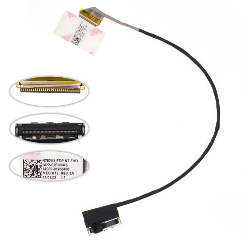 Шлейф матриці для ноутбука ASUS N752VX, 14005-01930200