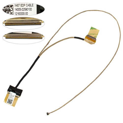 Шлейф матриці EDP для ноутбука ASUS X407 series (14005-02590000)