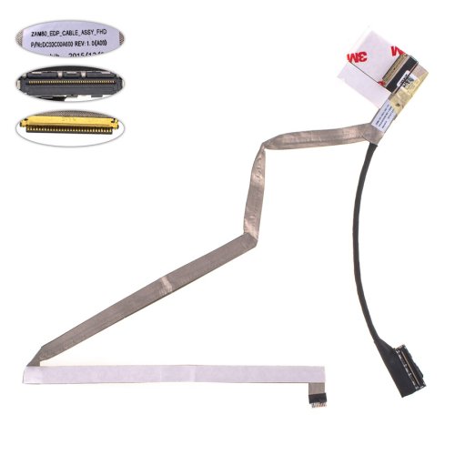 Шлейф матриці для ноутбука Dell Latitude E5550, 30 pin, DC02C00A600