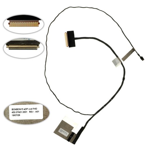 Шлейф матриці для ноутбука HP Envy X360 15-AQ з сенсором (450.07N01.0001)