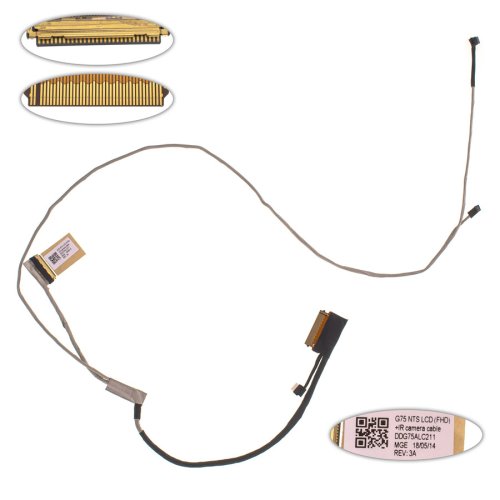 Шлейф матриці для ноутбука HP 15-CB, 30pin Touch, DDG75ALC211