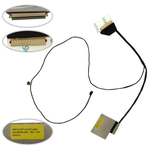 Шлейф матриці для ноутбука HP 15-BR, 30 pin (450.0BW09.0001)