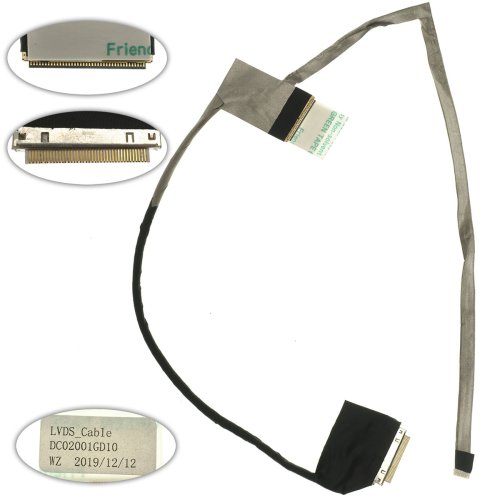 Шлейф матриці Dell Inspiron 5520/5525/7520, FullHD, DC02001GD10