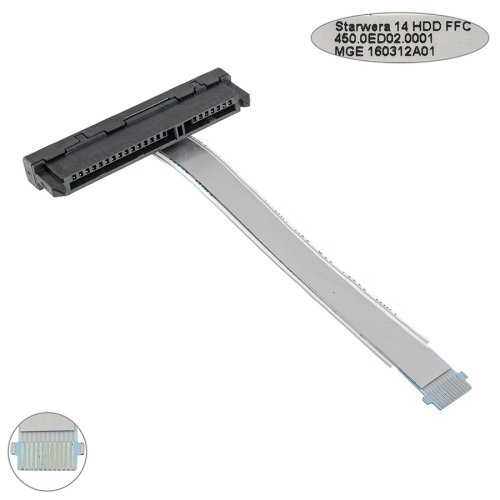 Шлейф підключення SSD/HDD для ноутбука HP 14-cd, 450.0ED02.0001