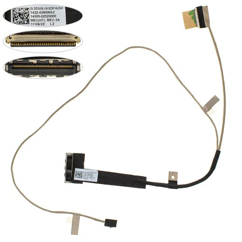 Шлейф матриці для ноутбука ASUS GL503VS-1A, 1422-02RM0A2