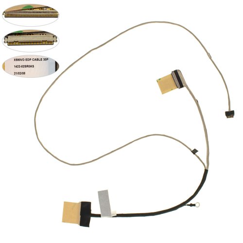Шлейф матриці ASUS NX580V/X580/X580NV/X580VD/X580BP/NX580VD/n580vd 30pin 1422-02sr0as
