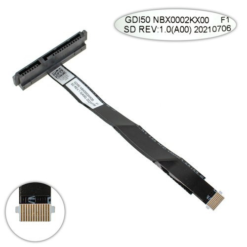 Шлейф підключення SSD/HDD для ноутбука Dell 5593 5594 15 3505 (0DXKT3, nbx0002kx00)