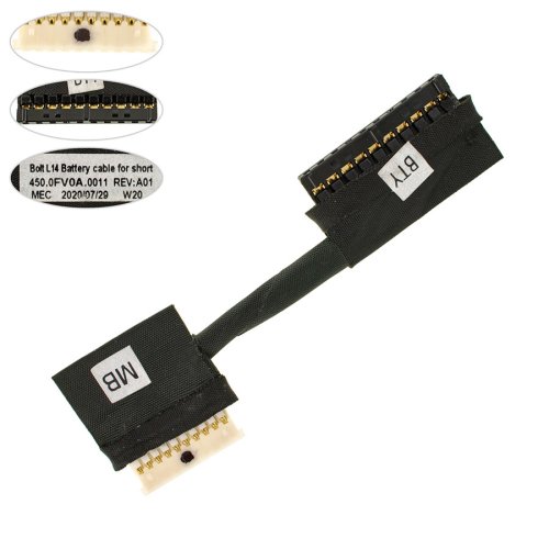 Шлейф підключення акумулятора для Dell 3500/3400/5584, 450.0FV0A.0011 0T27F6