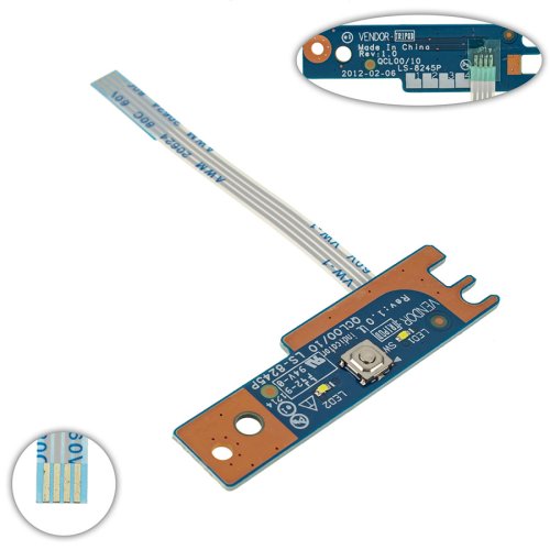 Плата кнопки увімкнення ноутбука Dell 5520 5525 7520 3560, LS-8245P