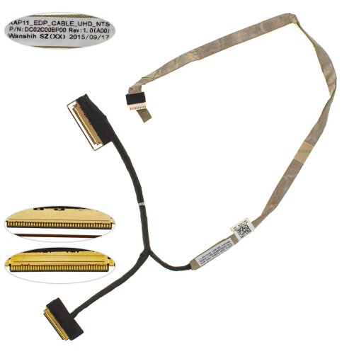 Шлейф матриці для ноутбука Dell Alienware 15 R2/R3 AAP11 15.6" EDP dc02c00bp00 0GJMG7