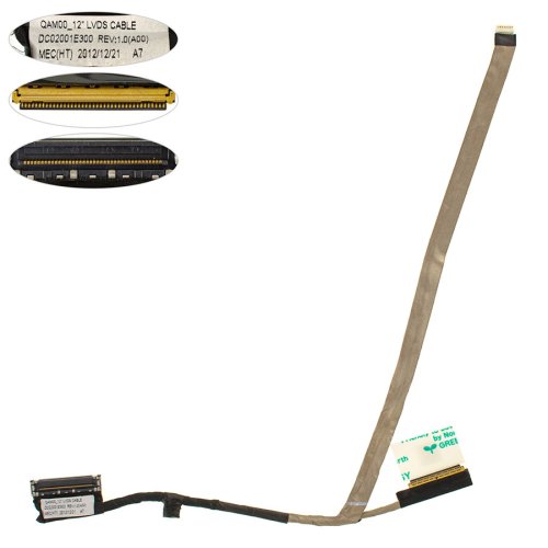 Шлейф матриці для ноутбука Dell e6230 QAM00, 0VD834 DC02001TO00