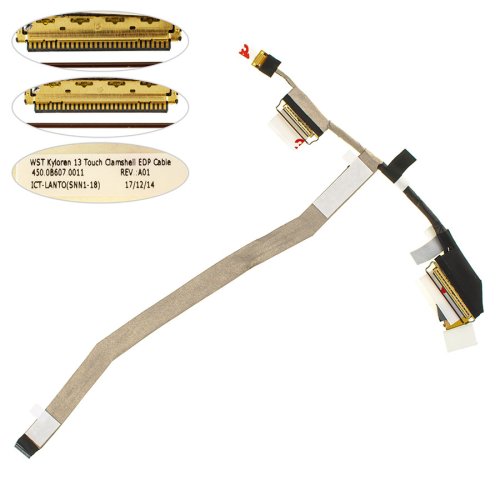 Шлейф матриці для ноутбука Dell Inspiron 13 7370, 30pin (450.0B607.0011, 0KT4Y6)